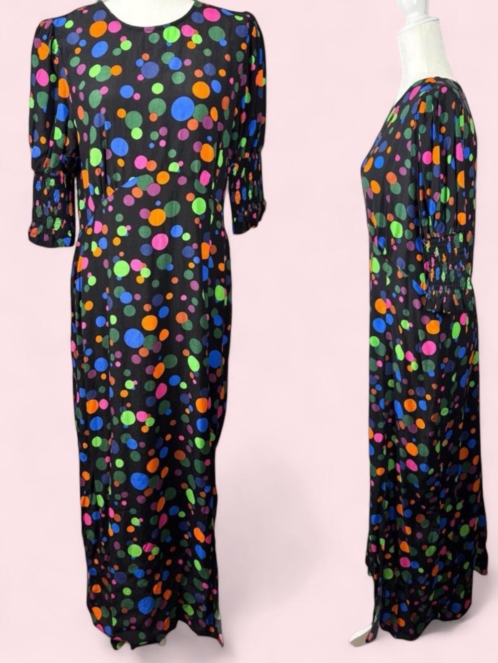 NWT Nobody’s Child - Maternity size 12, polka-dot dress!